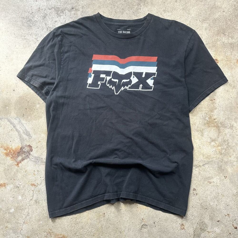 Black Fox Racing Big Logo Shirt Size XL